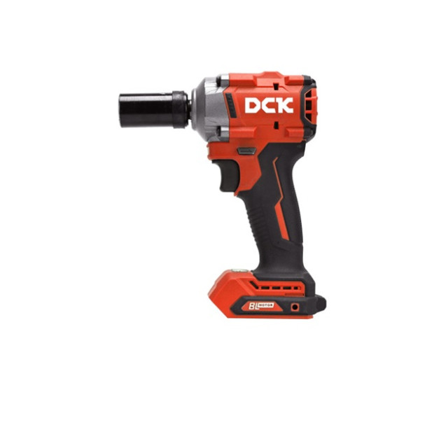 DCK Akkus ütvecsavarozó 1/2" 358 Nm szénkefe nélküli 20 V (akku és töltő nélkül)