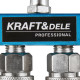 Kraft&Dele Pneumatikus gyorscsatlakozó 4 kimenettel, 1/4"
