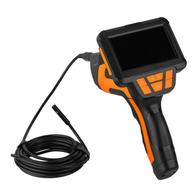 Kraft&Dele endoszkóp kamera  4,3 hüvelykes LCD kijelző, Full HD, 5 m 