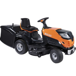 Oleo-Mac OM 102R/19 K V fűgyűjtős/hydro fűnyíró traktor, 586 cm³, 102 cm vágássz. 