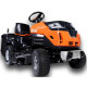 Oleo-Mac OM 86R/14,5 K fűgyűjtős/hydro fűnyíró traktor, 432 cm³, 86 cm vágássz. 
