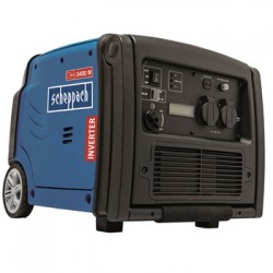Scheppach Inverteres áramfejlesztő 3400 W, távvezérléssel