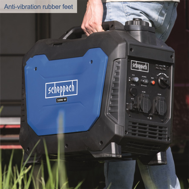 Scheppach inverteres áramfejlesztő, 3500 W