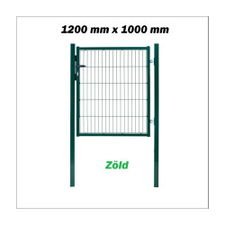 ORION Zöld kerti ajtó 1200x1000
