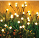 STR Firefly napelemes kerti lámpa, 6x LED, rozsdamentes acél, 72 cm