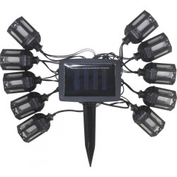 Strend Pro kerti napelemes fényfűzér, 10x LED, 1,8+2 m
