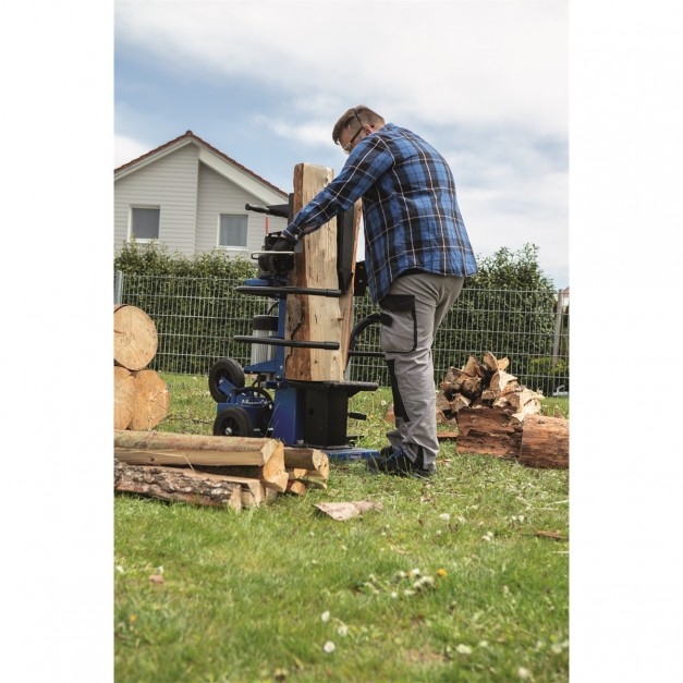 Scheppach 15 tonnás álló rönkhasító gép 380V/ max 107 cm