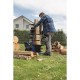 Scheppach 15 tonnás álló rönkhasító gép 380V/ max 107 cm