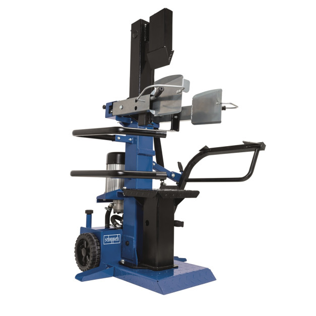 Scheppach 10 tonnás álló rönkhasító gép 380V/ max 107 cm