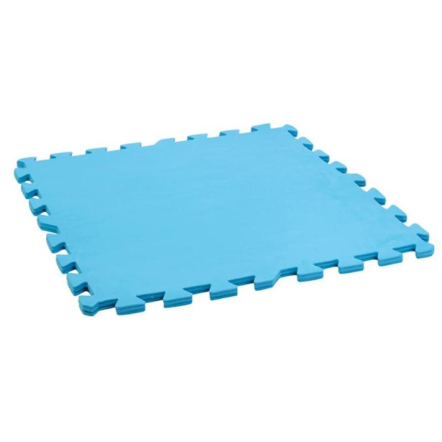 EVA medence alátét 500x500x4 mm, 9 darabos csomag, kék