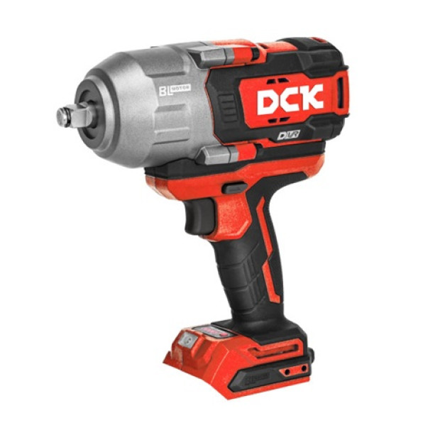 DCK Akkus ütvecsavarozó géptest 1/2", 1700/ 1218 Nm nyomaték 20 V
