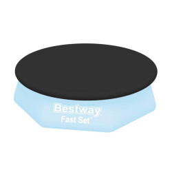 Bestway® FlowClear™, 58032, medencetakaró, PE, 244 cm