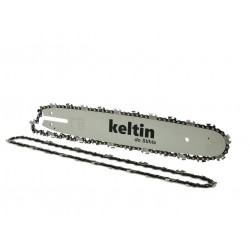 Keltin láncfűrész láncvezető 14", 50 szem, 1,3mm, 3/8", 35 cm + 2 db lánc