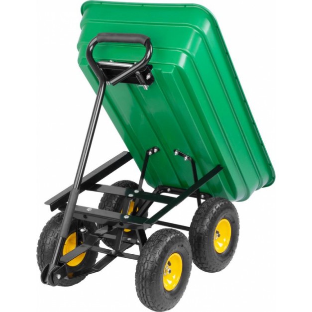 Str kézikocsi 75 liter műanyag-fém, 250 kg teherbírás