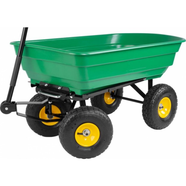 Str kézikocsi 75 liter műanyag-fém, 250 kg teherbírás