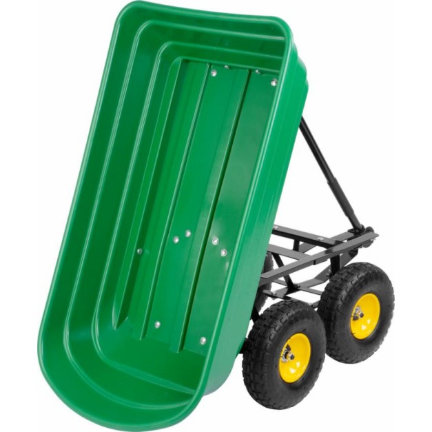 Str kézikocsi 75 liter műanyag-fém, 250 kg teherbírás