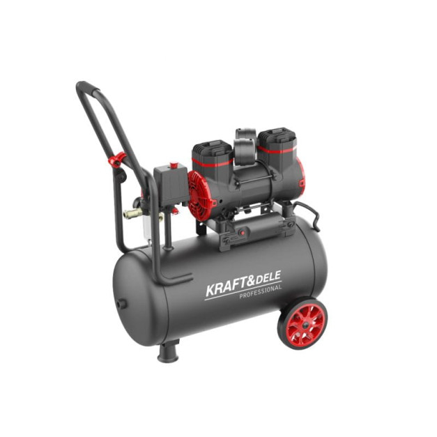 Kraft&Dele olajmentes kompresszor, 24 literes, 1300 W, 8 bar