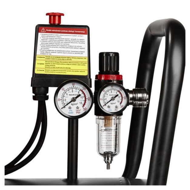Kraft&Dele olajmentes kompresszor, 50 literes, 1500 W, 8 bar