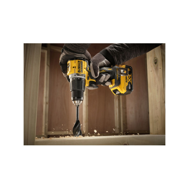 DEWALT Akkus ütvefúró-csavarozó kompakt 18 V szénkefe nélküli 74Nm (akku + töltő nélkül)