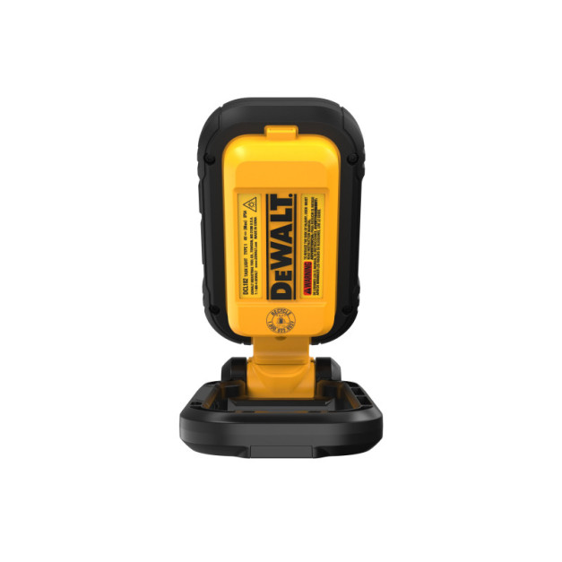 DEWALT Akkus LED lámpa 3,6V USB-C újratölthető, 360°-ban forgatható fej 1000 lumen