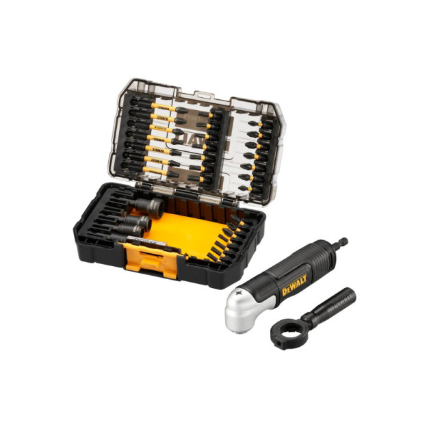 DEWALT/McLaren Bithegy készlet 33 részes sarokcsavarozó adapterrel