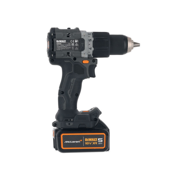 DEWALT/McLaren Akkus ütvefúró-csavarozó 18 V 90Nm (2 x 5,0 Ah akku + töltő + TSTAK)