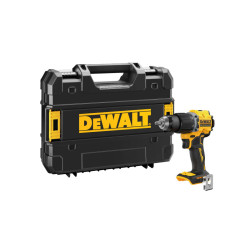DEWALT Akkus ütvefúró-csavarozó kompakt 18 V szénkefe n. 74Nm (akku + töltő nélkül + TSTAK)