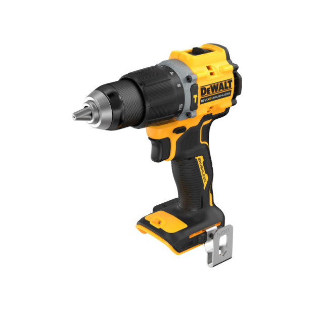 DEWALT Akkus ütvefúró-csavarozó kompakt 18 V szénkefe n. 74Nm (akku + töltő nélkül + TSTAK)