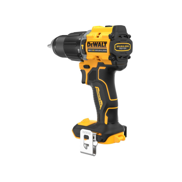 DEWALT Akkus ütvefúró-csavarozó kompakt 18 V szénkefe n. 74Nm (akku + töltő nélkül + TSTAK)