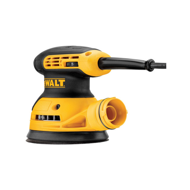 DEWALT Excenter csiszoló 125 mm fordulatszám szabályzós / 280 W