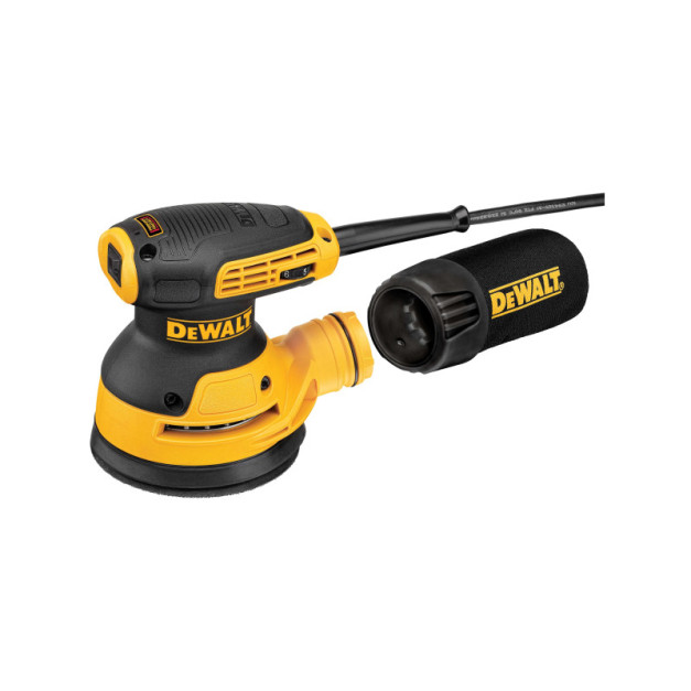 DEWALT Excenter csiszoló 125 mm fordulatszám szabályzós / 280 W