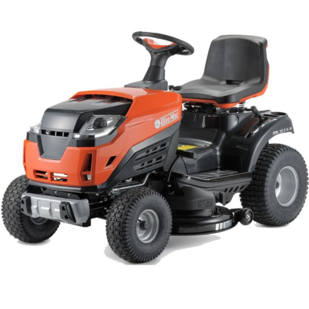 Oleo-Mac benzines oldalkidobós fűnyírótraktor 413cm³, 98 cm munkaszélesség