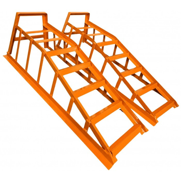 Autós 1 pár feljáró/ fém rámpa, max. 2000 kg, 85x26 cm