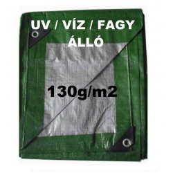 Vízálló , UV és fagyálló takaróponyva 130g/m2 , 2x3 m