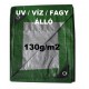 Vízálló , UV és fagyálló takaróponyva 130g/m2 , 2x3 m