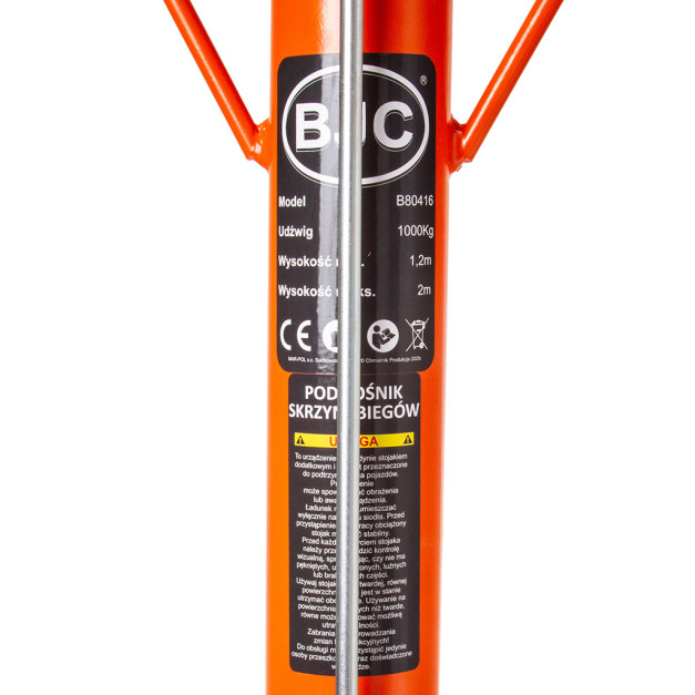 BJC Váltóemelő, 1 t, 125,5-207,5 cm