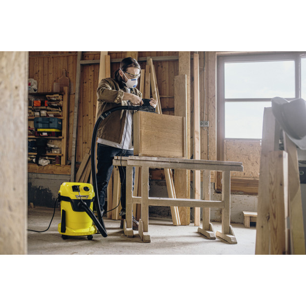 Karcher száraz-nedves porszívó 19 liter, 1000 W (WD 3 P V-19/4/20 (YYY) EU)