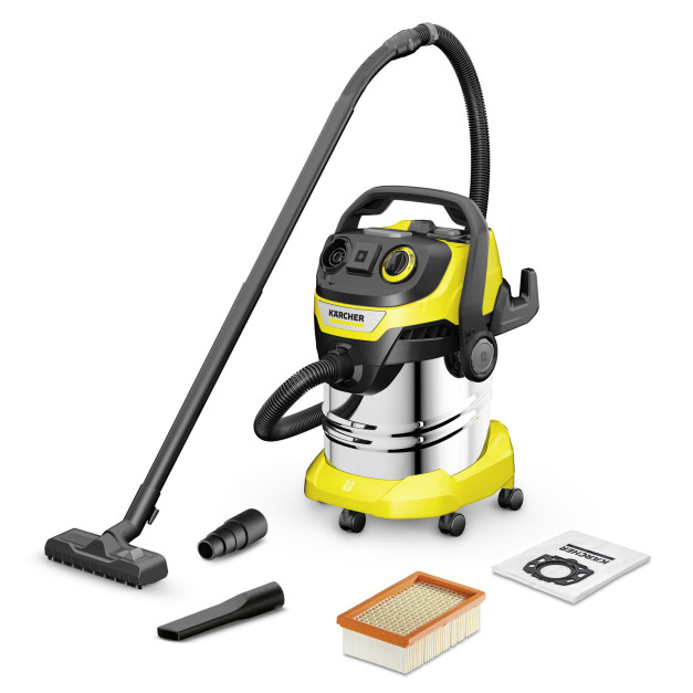 Karcher száraz-nedves porszívó 25 liter, 1100 W (WD 5 P S V-25/5/22 EU-III) 